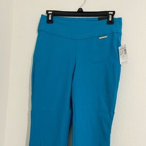 dressbarn Teal Boot Cut Stretch Pants